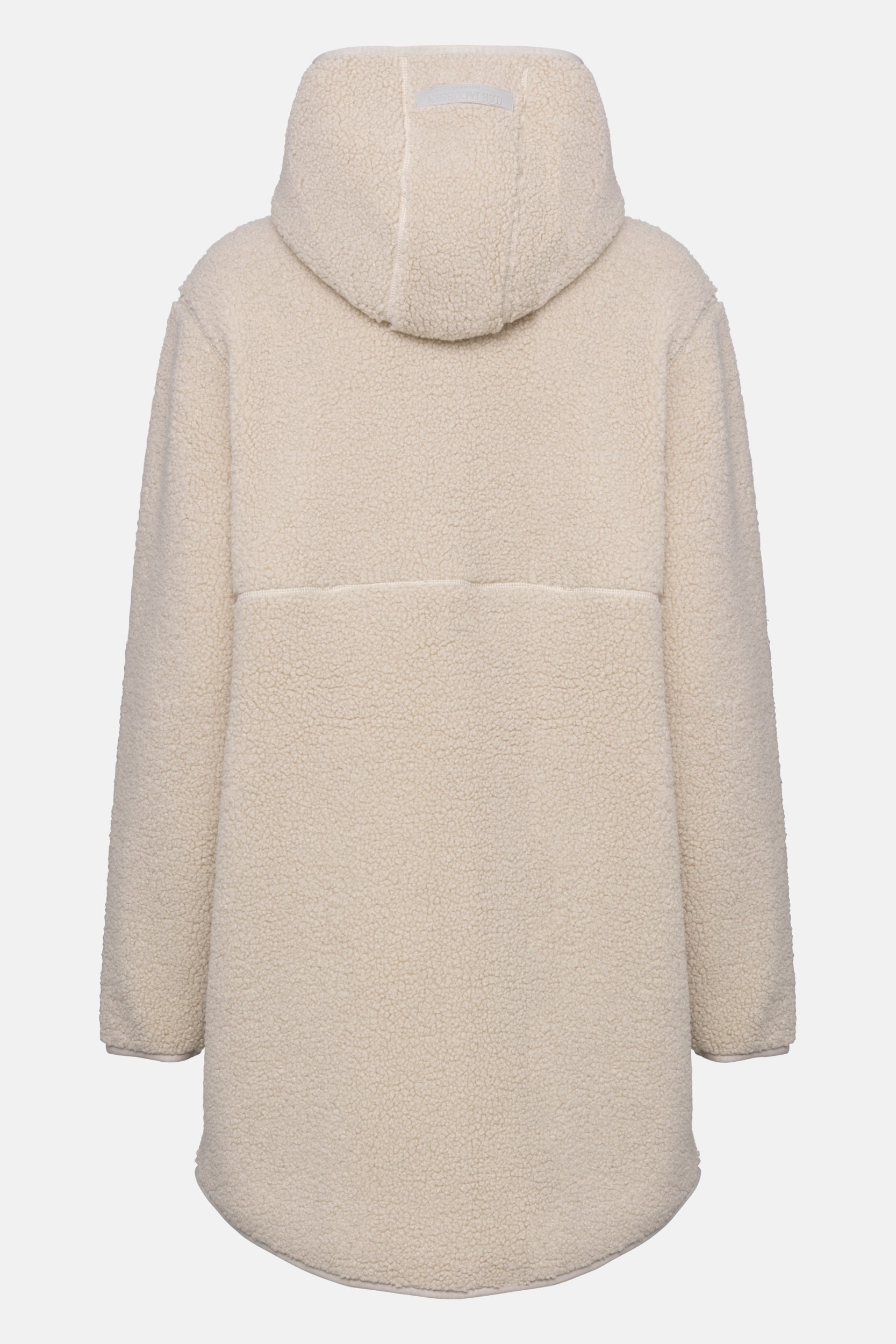 Teddy fleecejack met capuchon BONDEDPILE04 | Kit | Jacket | Ilse Jacobsen