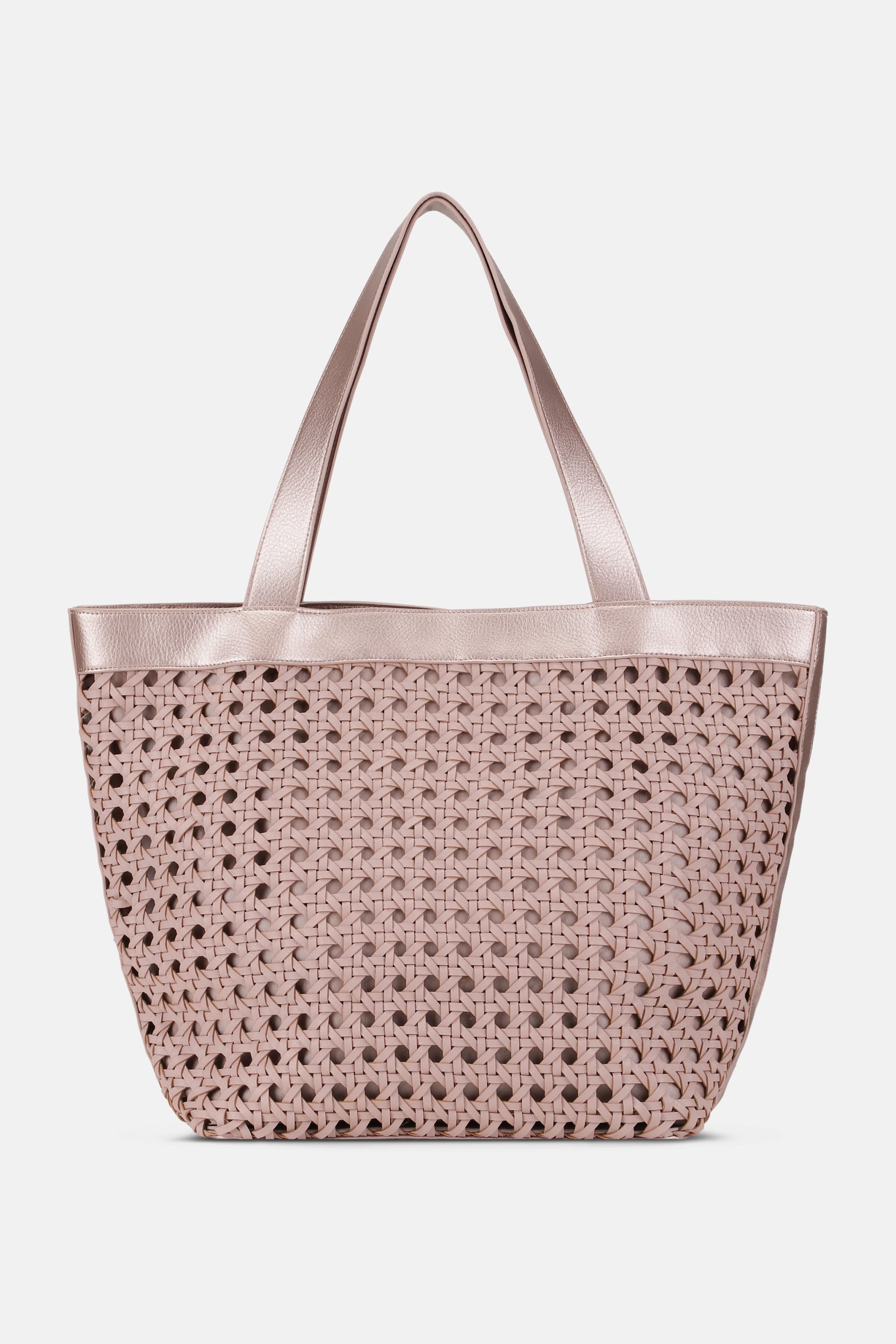 Gevlochten Shopper BRAID02 - 378378 Adobe Rose | Adobe Rose Adobe Rose | Bag | Ilse Jacobsen