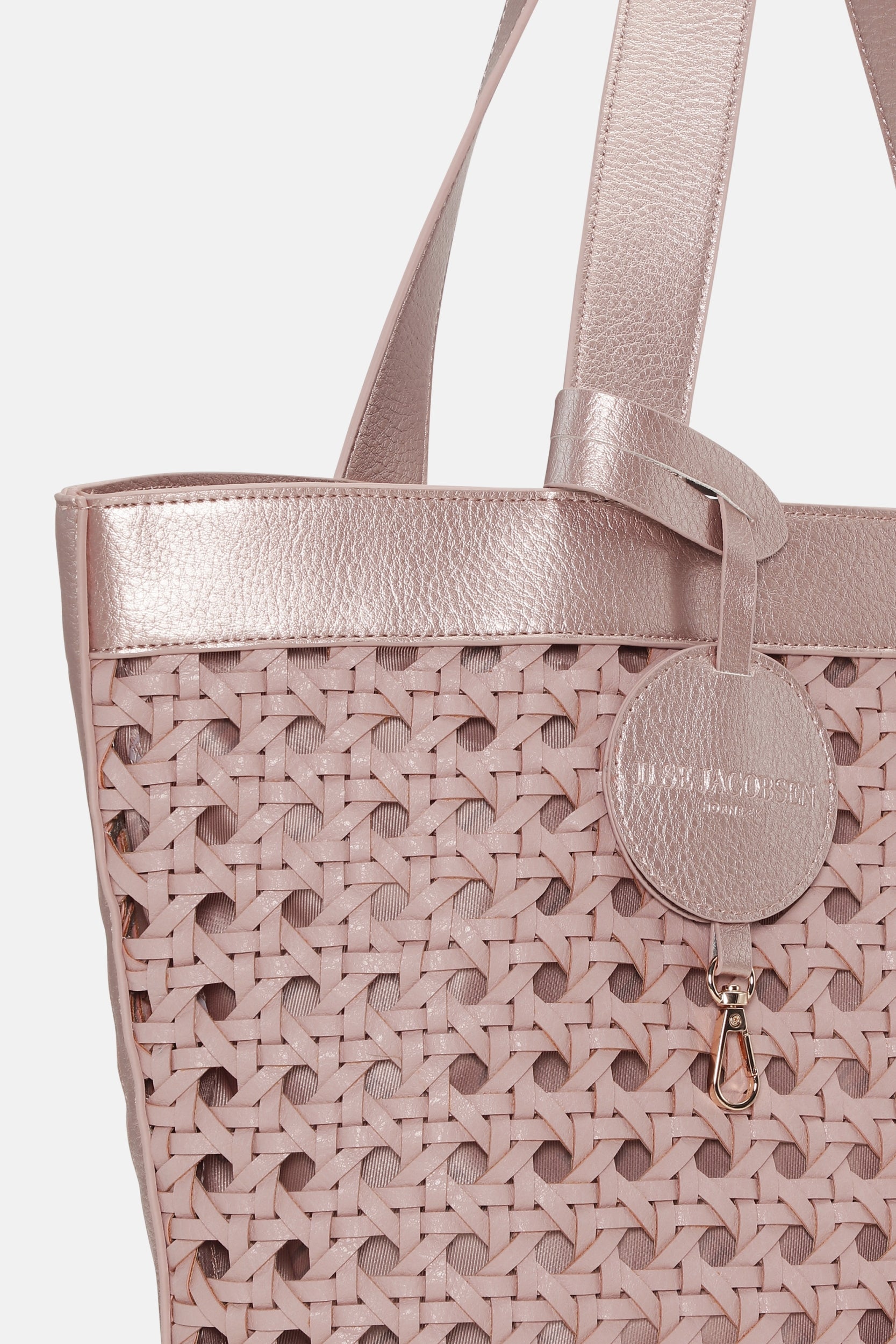 Gevlochten Shopper BRAID02 - 378378 Adobe Rose | Adobe Rose Adobe Rose | Bag | Ilse Jacobsen