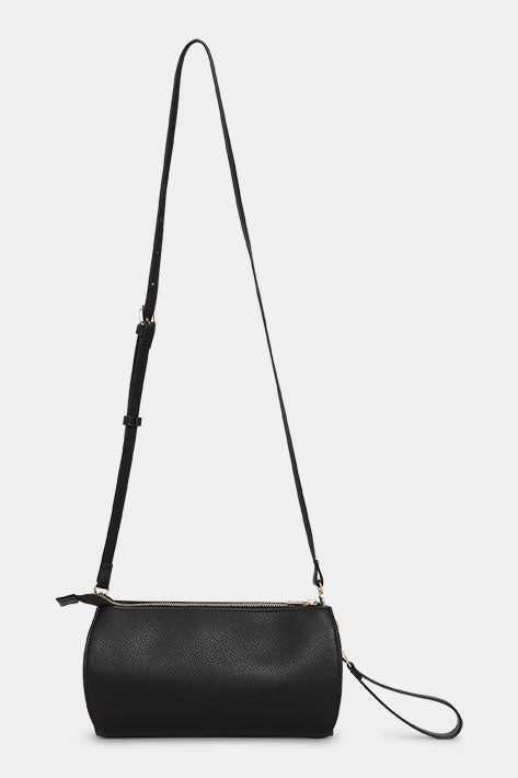 Gevlochten Clutch BRAID04 - 248001 Mocca Black | Mocca Black | Bag | Ilse Jacobsen