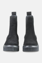 Suède chelsea boots CALIRA06 | Black Black | Shoes | Ilse Jacobsen