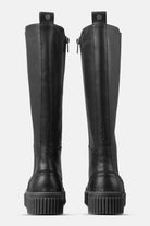 Hoge leren laarzen CALIRA07 | Black Black | Shoes | Ilse Jacobsen