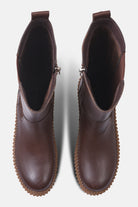 Hoge leren laarzen CALIRA07 | Brown Clay | Shoes | Ilse Jacobsen