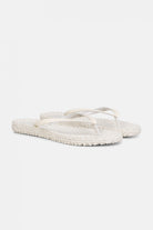 Slippers met glitter CHEERFUL01 | Creme | Flip Flop | Ilse Jacobsen