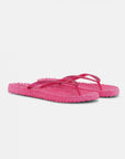 Slippers met glitter CHEERFUL01 | Magenta | Flip Flop | Ilse Jacobsen