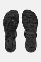 Slippers met subtiele glitter CHEERFUL01 | Black | Flip Flop | Ilse Jacobsen