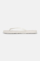 Slippers met subtiele glitter CHEERFUL01 | Creme | Flip Flop | Ilse Jacobsen