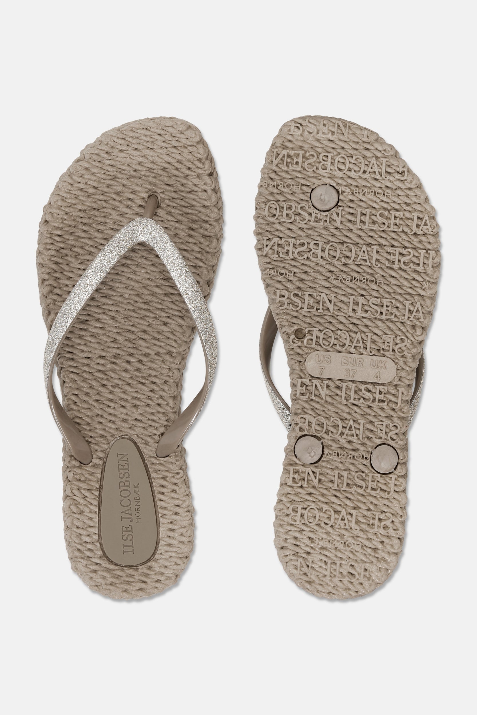 Slippers met subtiele glitter CHEERFUL01 | Atmosphere | Flip Flop | Ilse Jacobsen