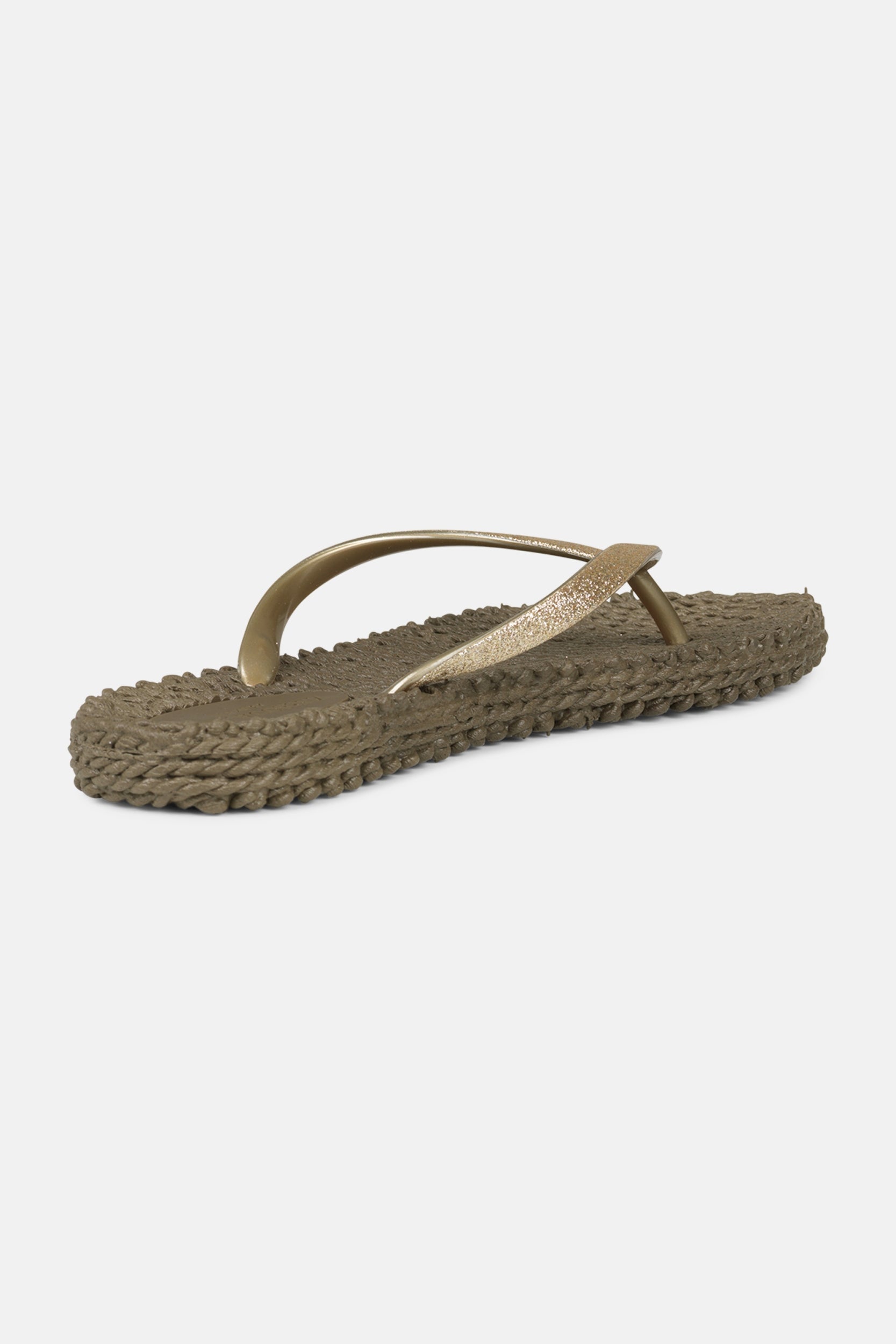 Slippers met subtiele glitter CHEERFUL01 | Cub Brown | Flip Flop | Ilse Jacobsen