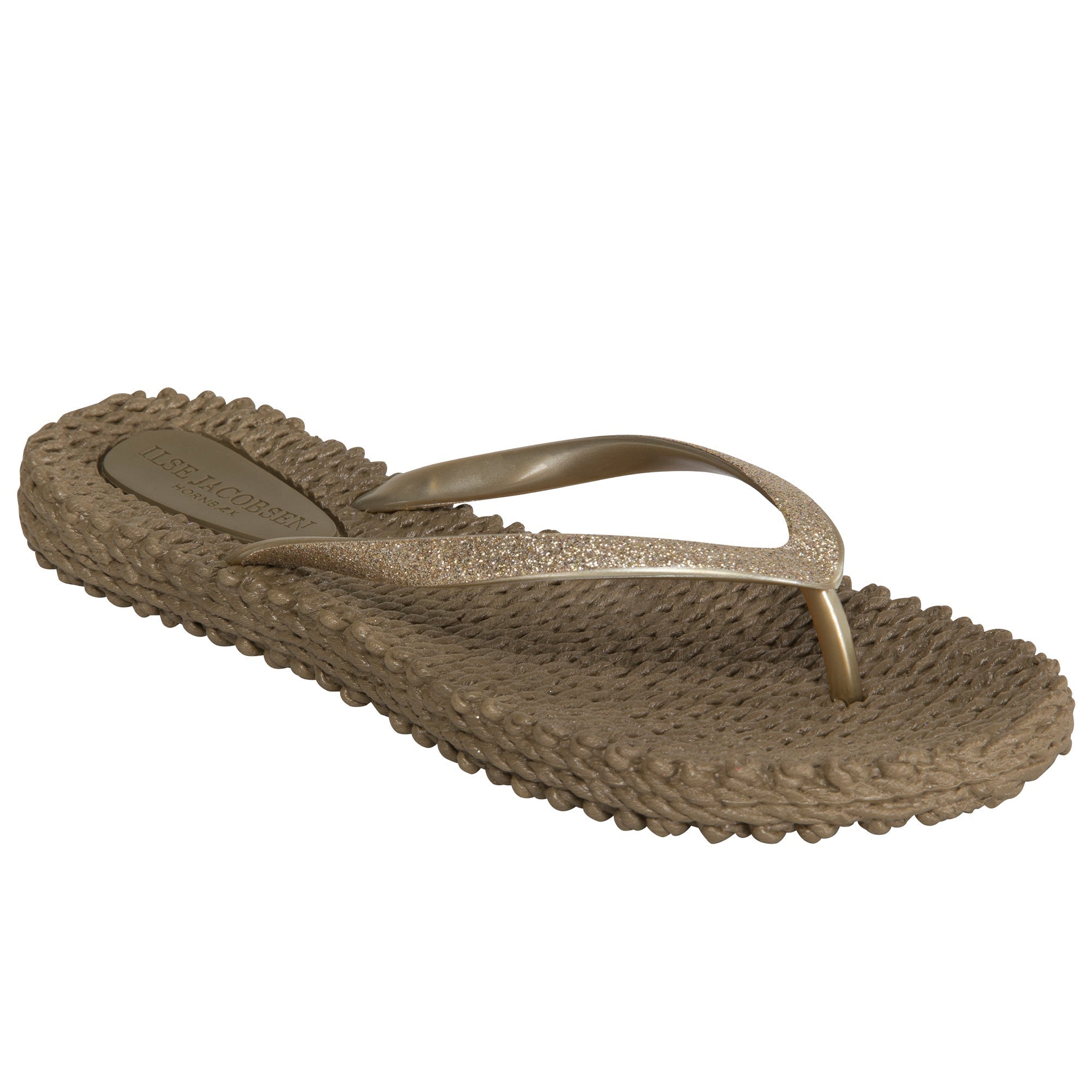 Slippers met glitter CHEERFUL01 - 234 Cub Brown | Cub Brown | Flip Flop | Ilse Jacobsen