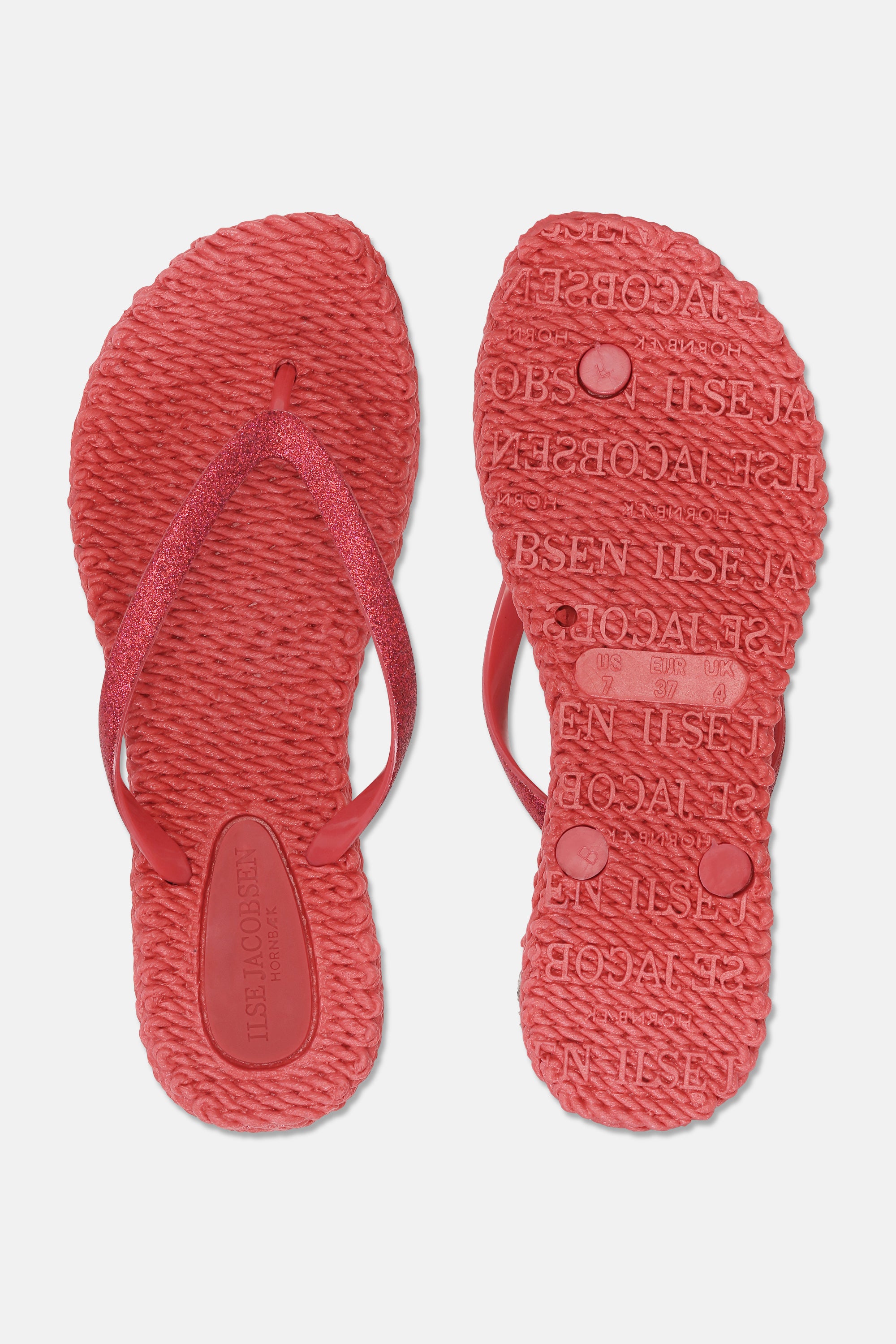 Slippers met subtiele glitter CHEERFUL01 | Baked Apple | Flip Flop | Ilse Jacobsen