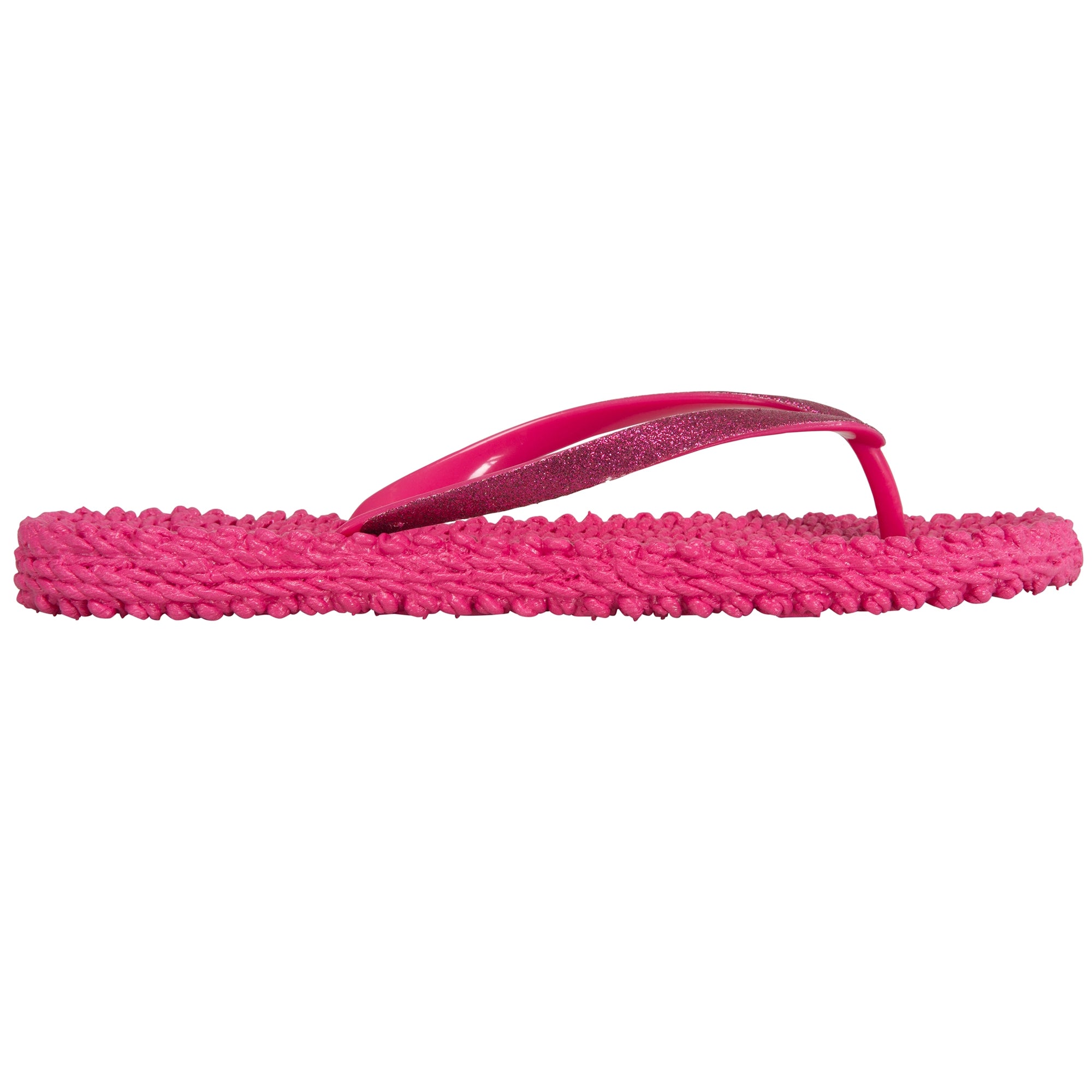 Slippers met glitter CHEERFUL01 - 317 Warm Pink | Warm Pink | Flip Flop | Ilse Jacobsen