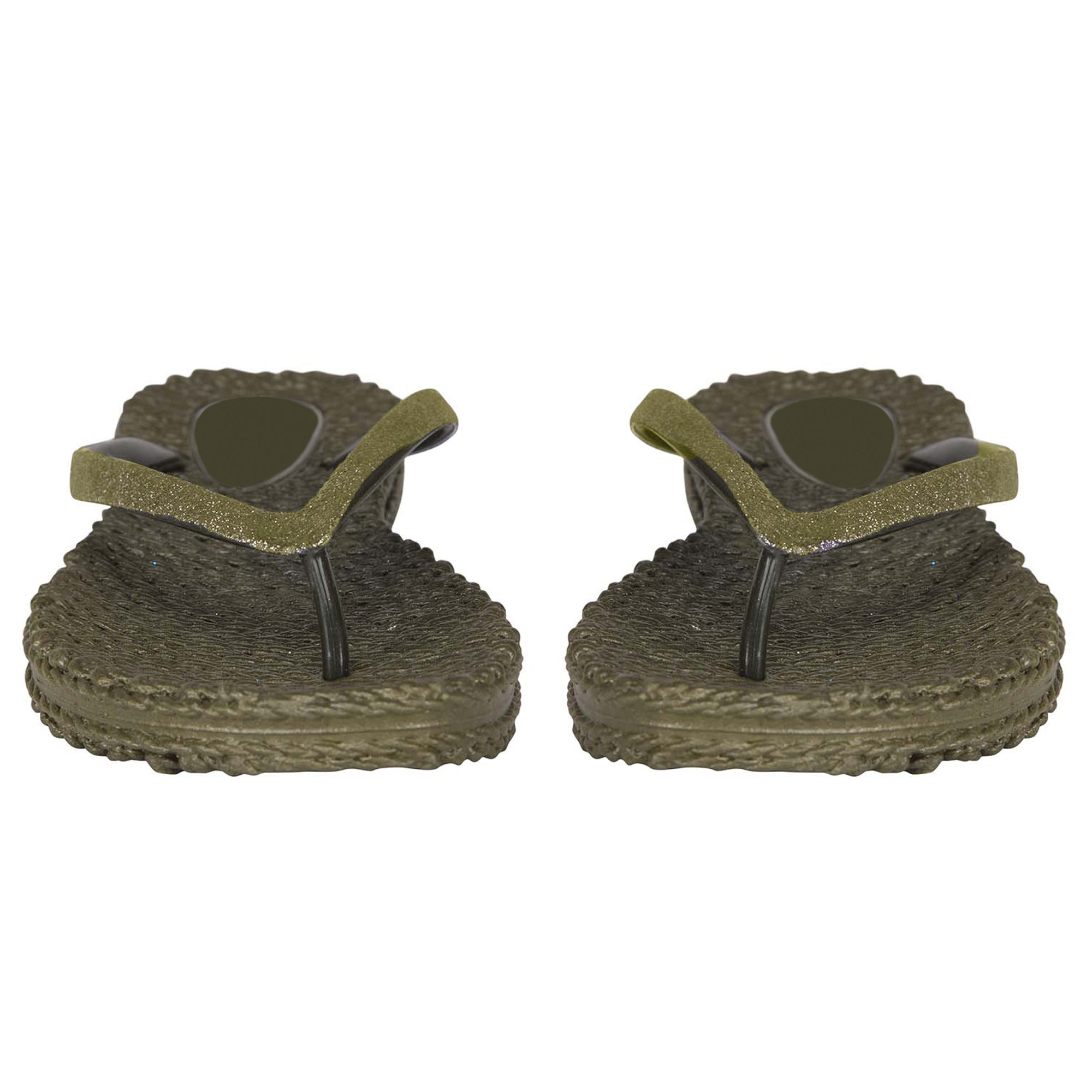 Slippers met glitter CHEERFUL01 - 410 Army | Army | Flip Flop | Ilse Jacobsen