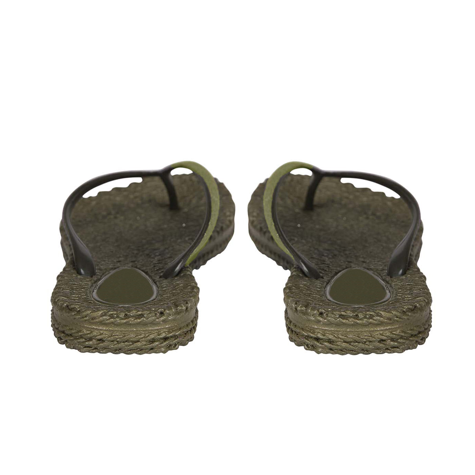 Slippers met glitter CHEERFUL01 - 410 Army | Army | Flip Flop | Ilse Jacobsen