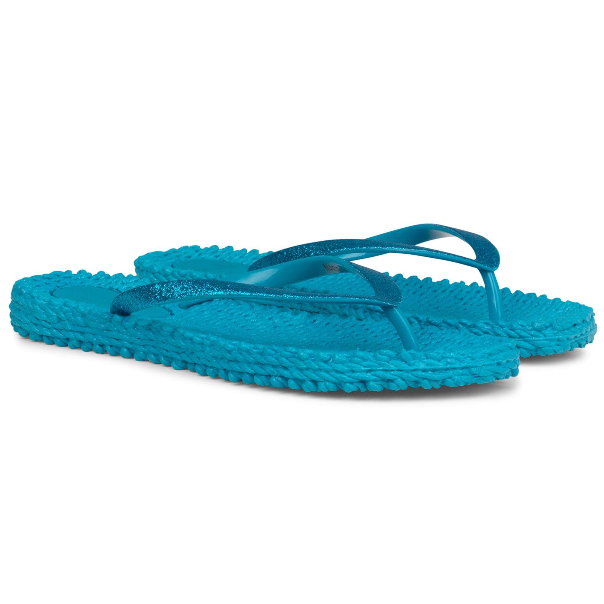 Slippers met glitter CHEERFUL01 - 490 Viridian Green | Viridian Green | Flip Flop | Ilse Jacobsen