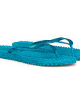Slippers met glitter CHEERFUL01 | Viridian Green | Flip Flop | Ilse Jacobsen