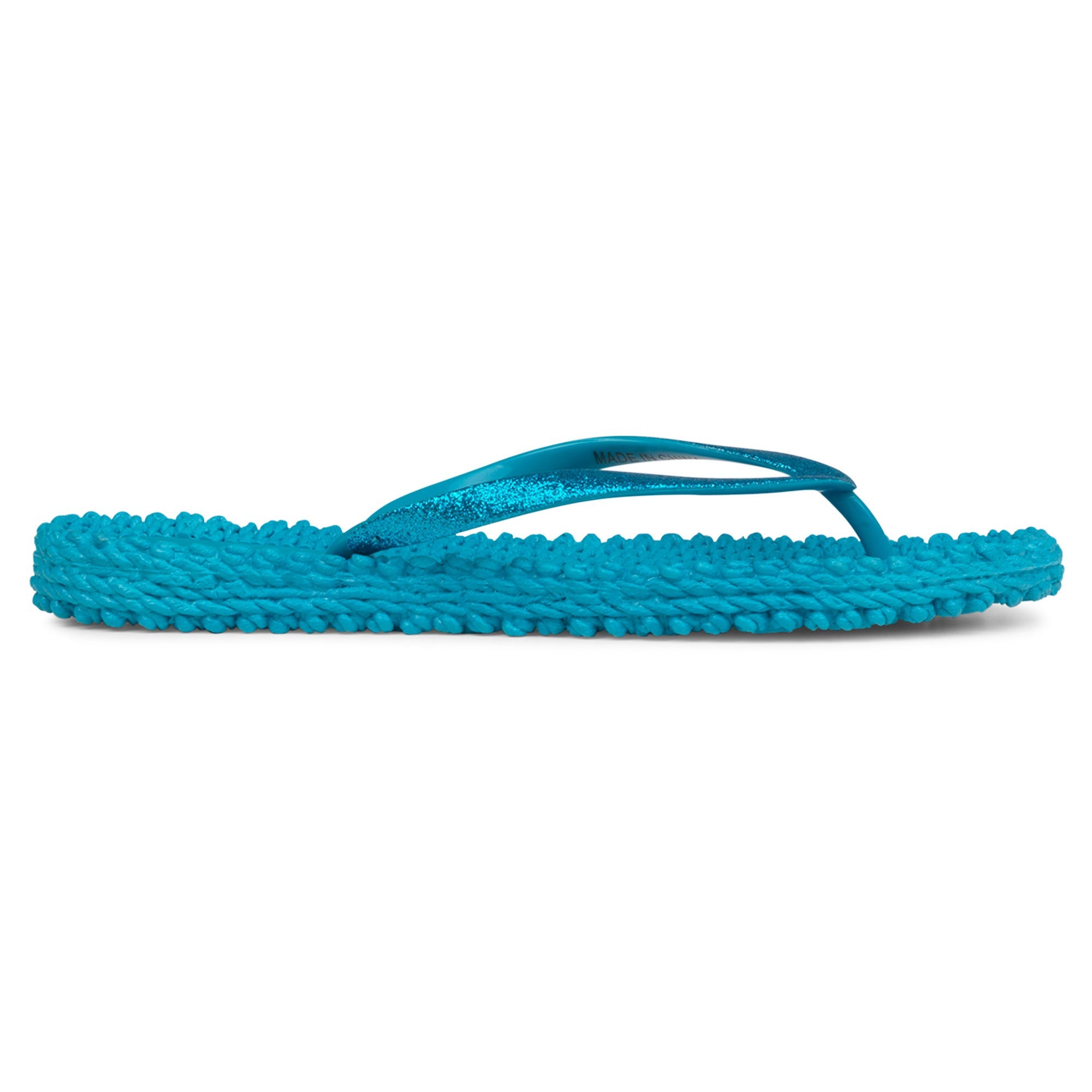 Slippers met glitter CHEERFUL01 - 490 Viridian Green | Viridian Green | Flip Flop | Ilse Jacobsen