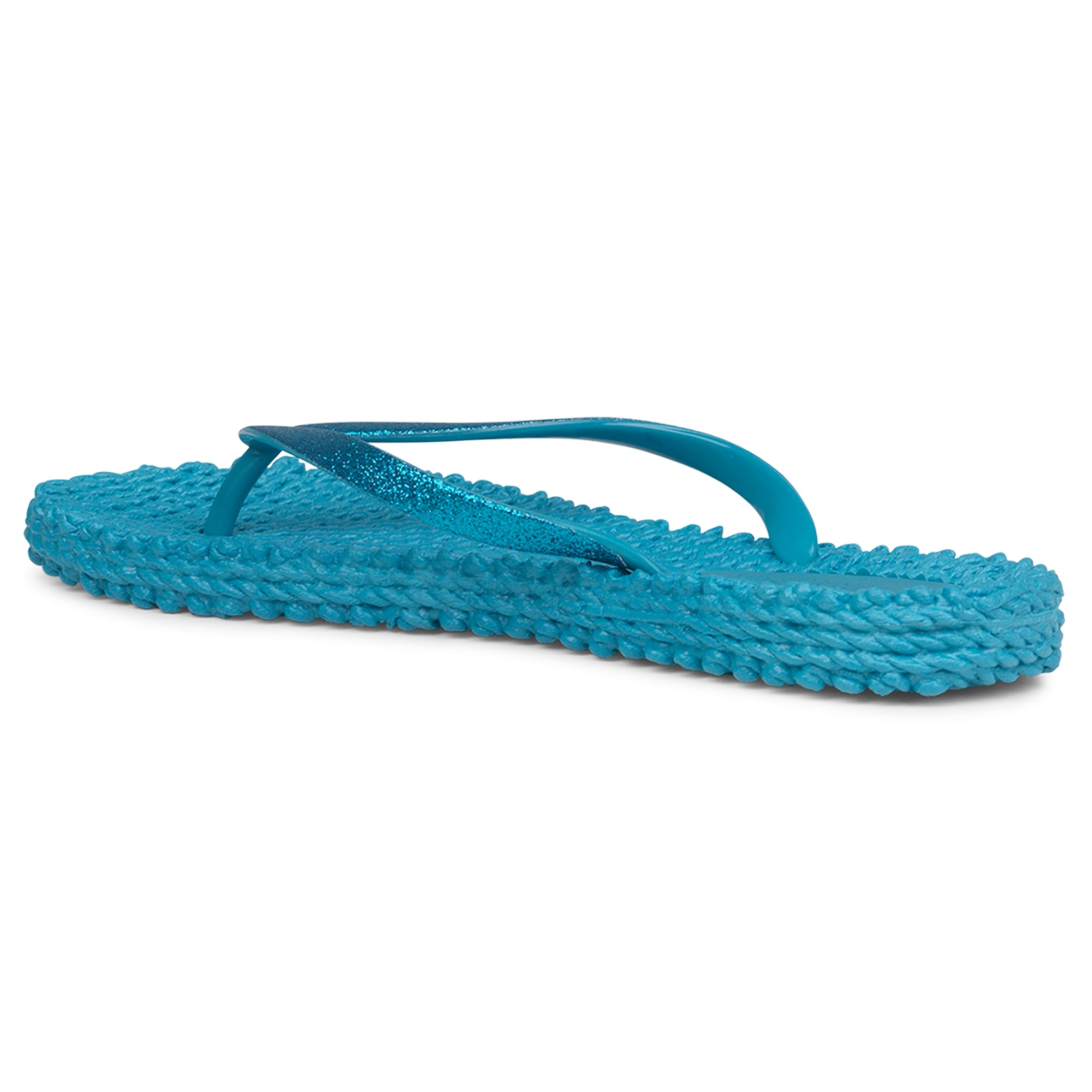 Slippers met glitter CHEERFUL01 - 490 Viridian Green | Viridian Green | Flip Flop | Ilse Jacobsen