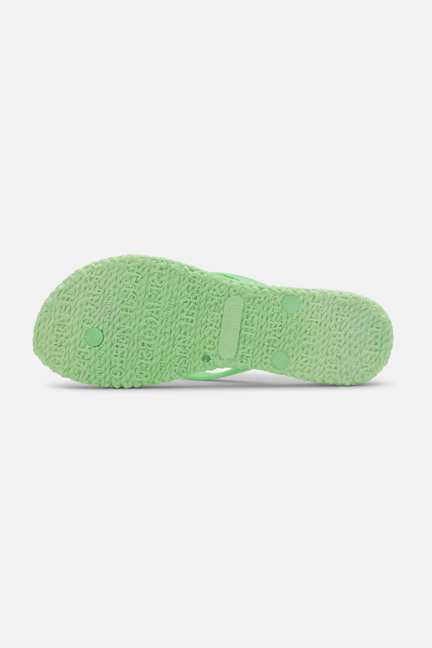 Slippers met subtiele glitter CHEERFUL01 | Bright Green | Flip Flop | Ilse Jacobsen