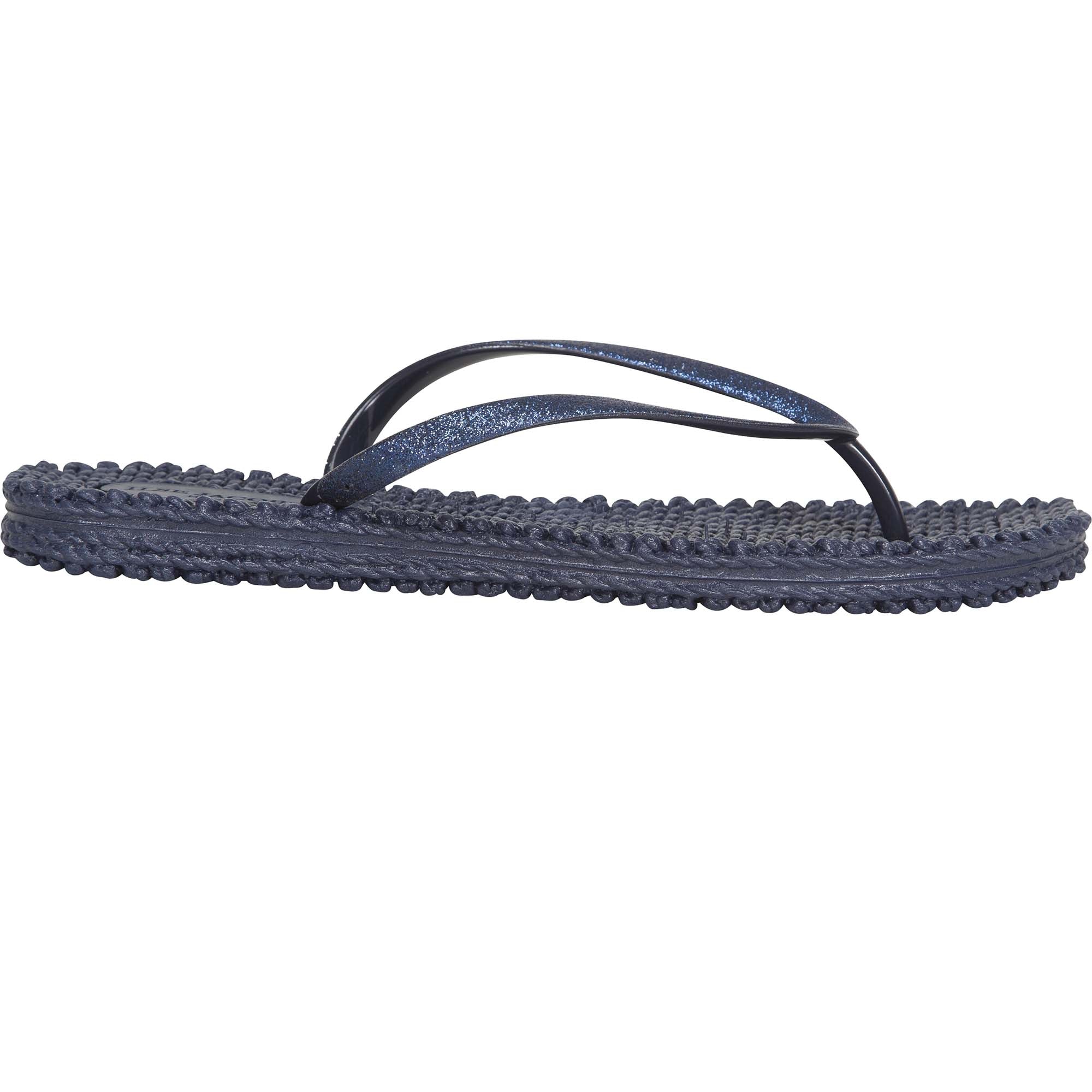 Slippers met glitter CHEERFUL01 - 620 Indigo | Indigo | Flip Flop | Ilse Jacobsen