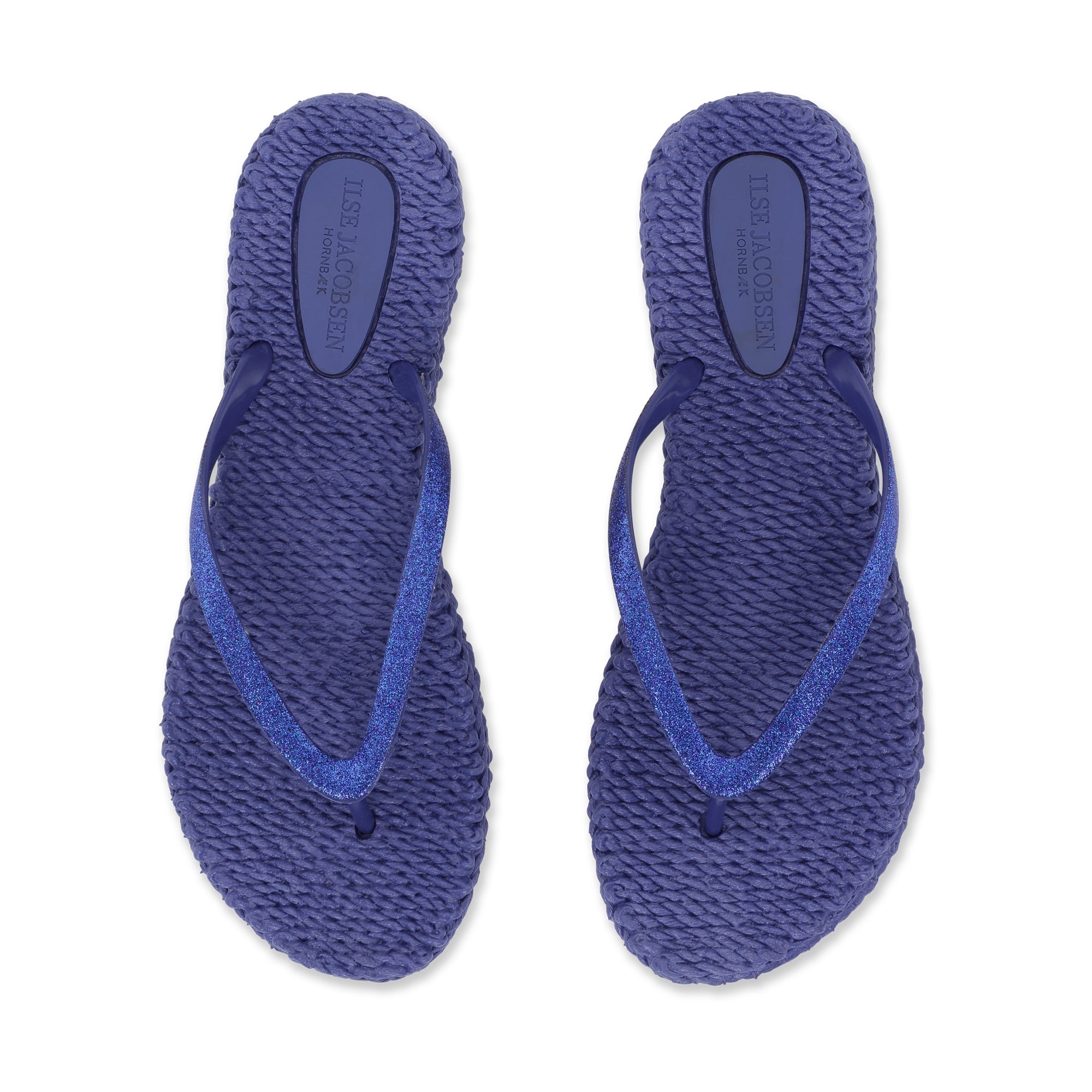 Slippers met glitter CHEERFUL01 - 674 Blue Web | Blue Web | Flip Flop | Ilse Jacobsen