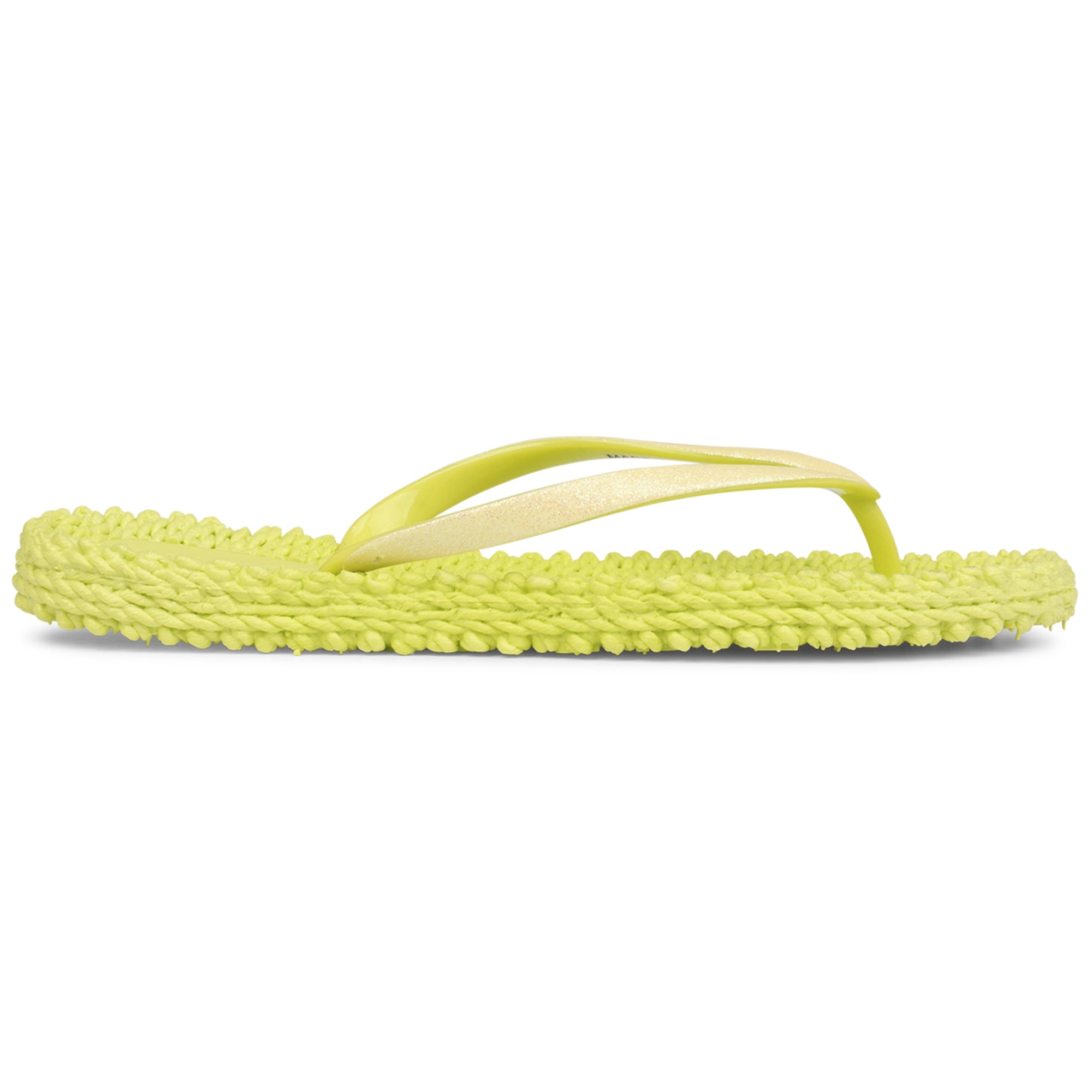 Slippers met glitter CHEERFUL01 - 804 Lime | Lime | Flip Flop | Ilse Jacobsen