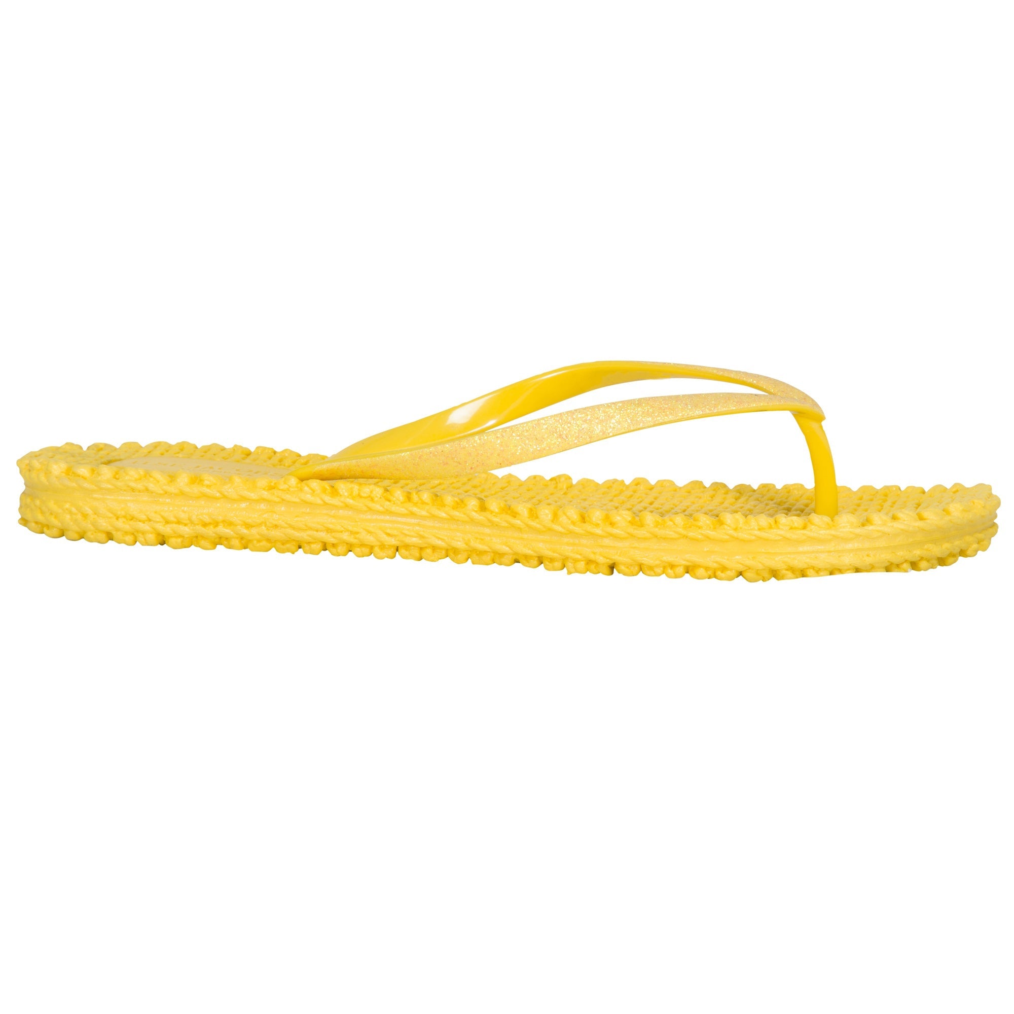 Slippers met glitter CHEERFUL01 - 80 Yellow | Yellow | Flip Flop | Ilse Jacobsen
