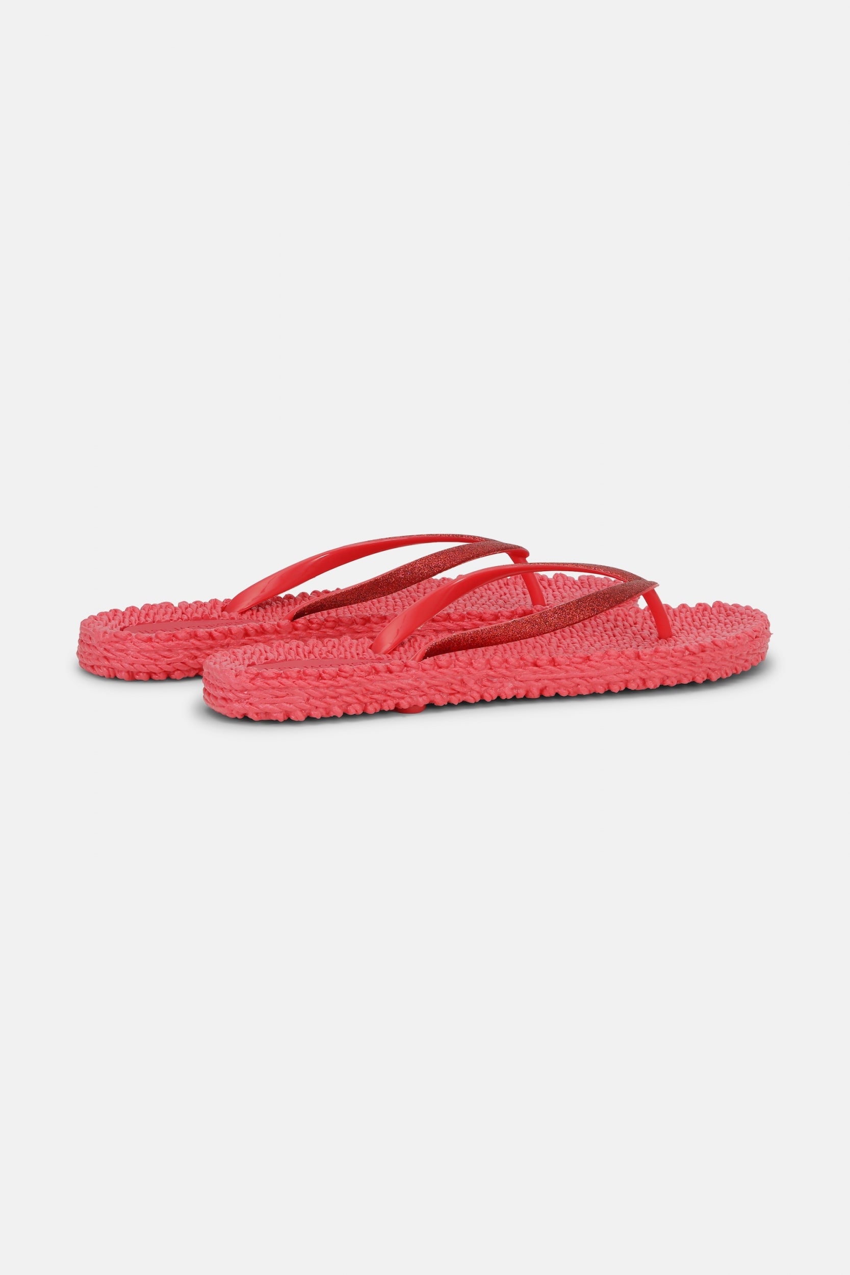 Slippers met glitter CHEERFUL01 - 890 Raspberry | Raspberry | Flip Flop | Ilse Jacobsen