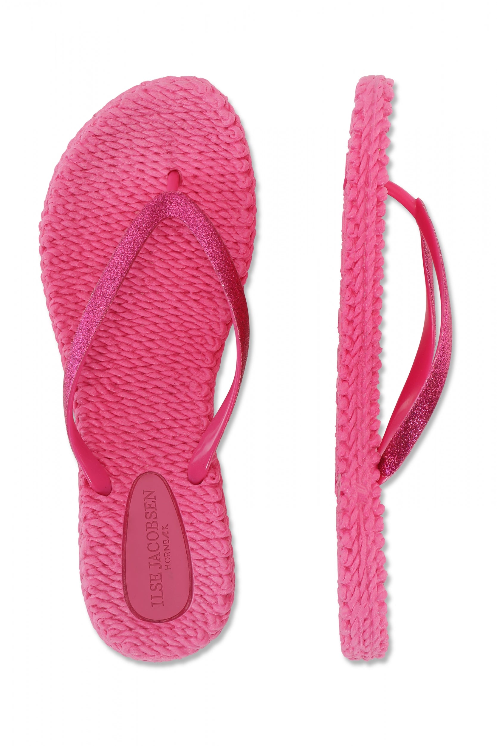 Slippers met glitter CHEERFUL01 - 917 Magenta | Magenta | Flip Flop | Ilse Jacobsen