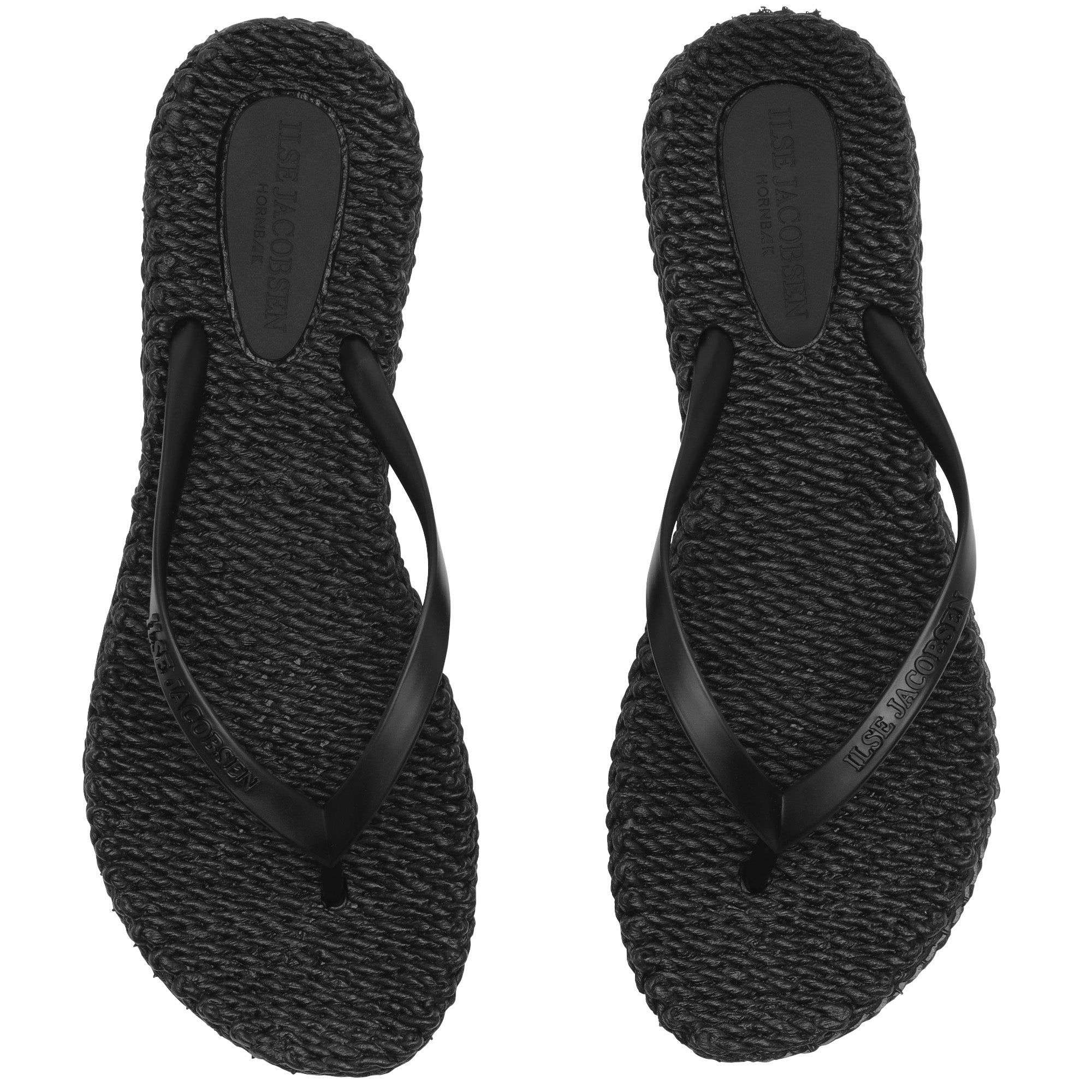 Slippers CHEERFUL02 - 001 Black | Black | Flip Flop | Ilse Jacobsen