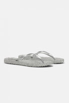 Slippers CHEERFUL02 | Silver | Flip Flop | Ilse Jacobsen