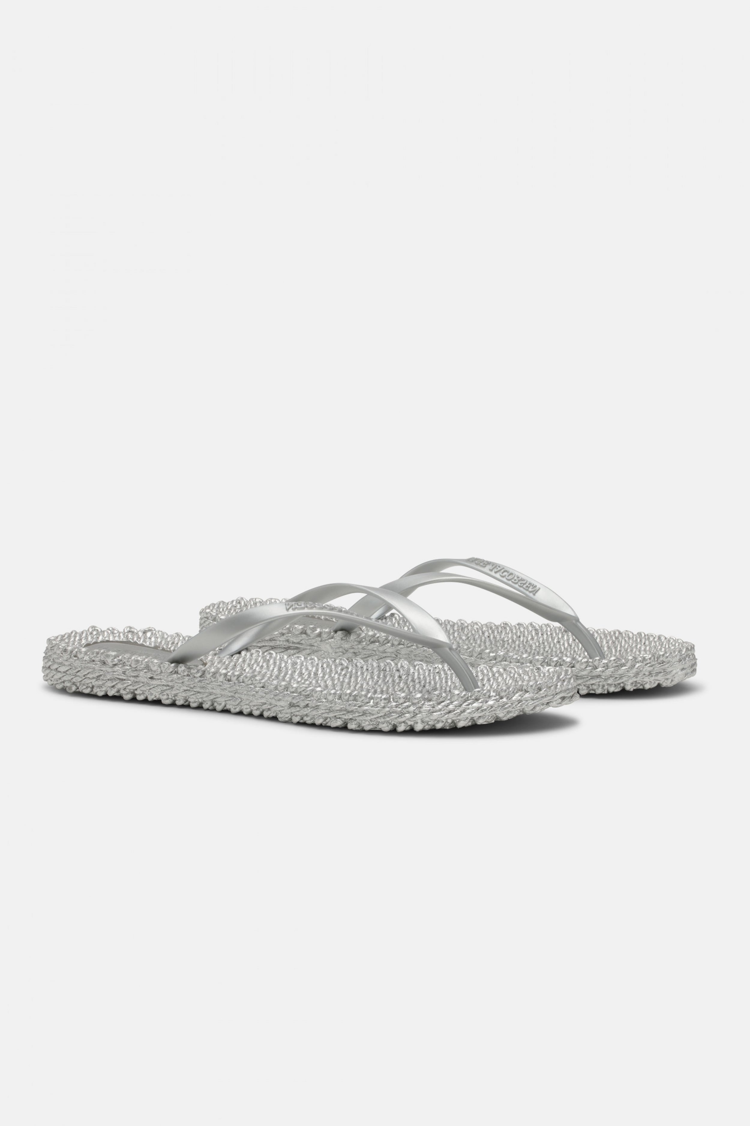 Slippers CHEERFUL02 | Silver | Flip Flop | Ilse Jacobsen