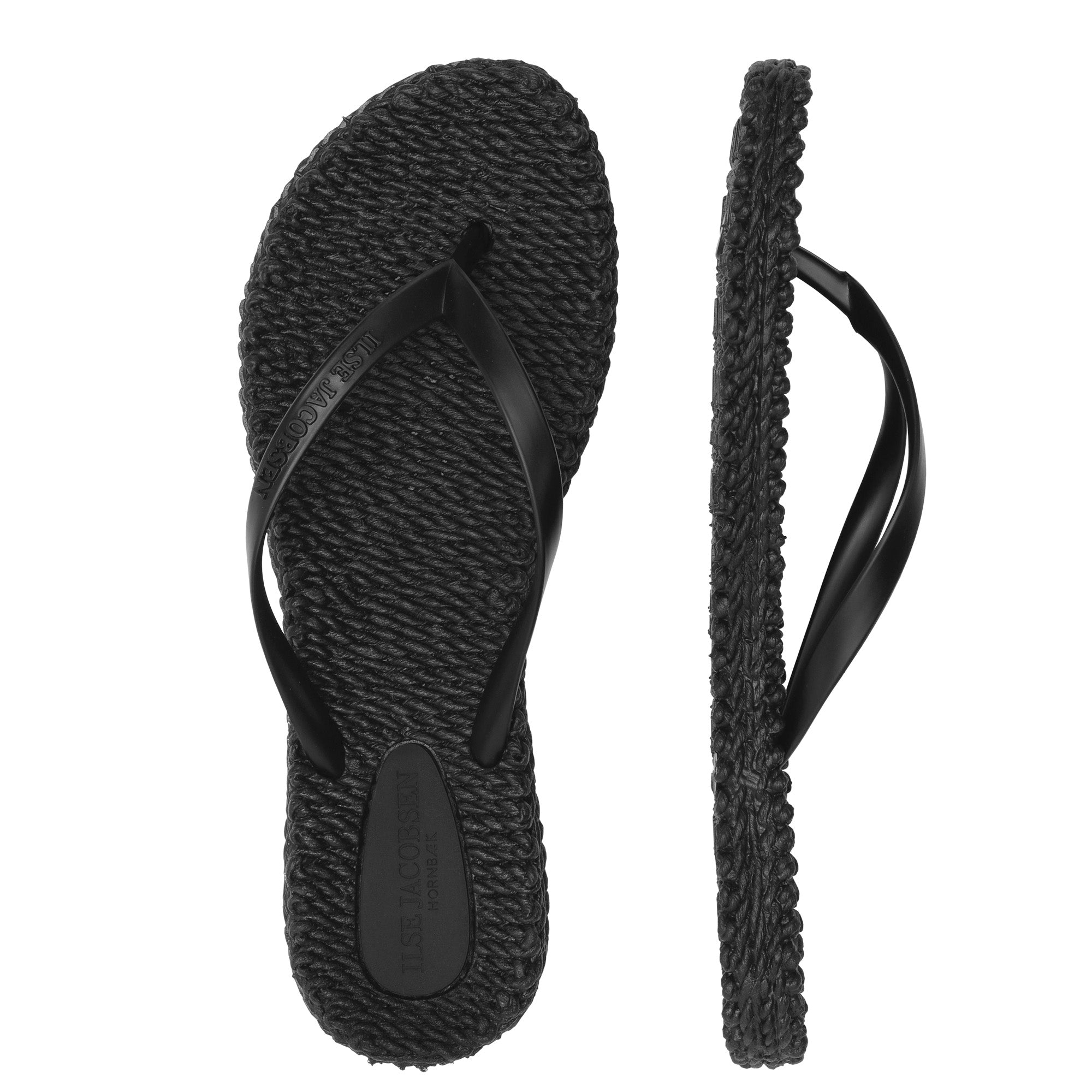 Slippers CHEERFUL02 - 001 Black | Black | Flip Flop | Ilse Jacobsen