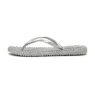 Slippers CHEERFUL02 | Silver | Flip Flop | Ilse Jacobsen