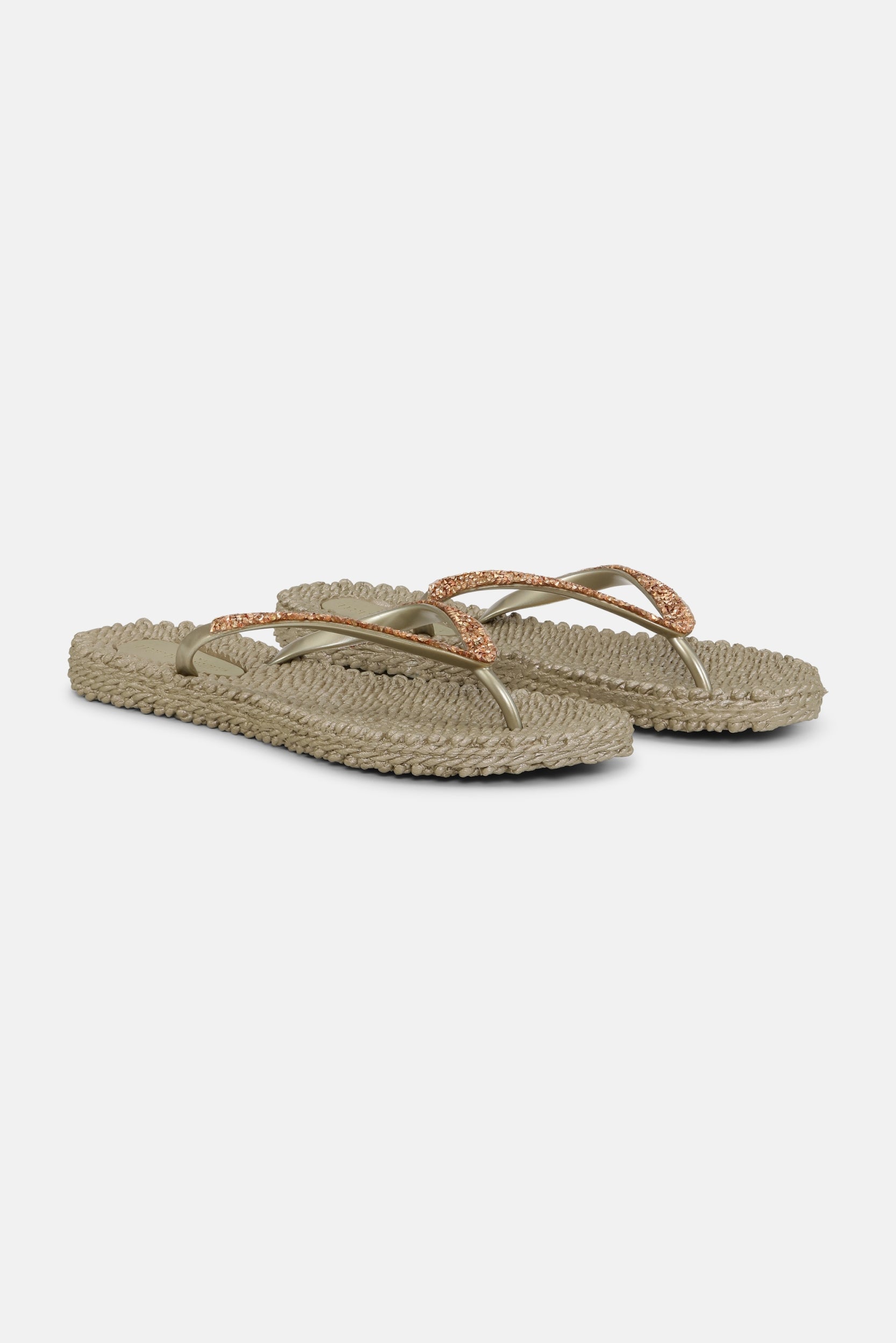 Slippers met glitters CHEERFUL03C | Platin | Shoes | Ilse Jacobsen