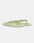 Slippers met glitter CHEERFUL03G | Moss | Flip Flop | Ilse Jacobsen
