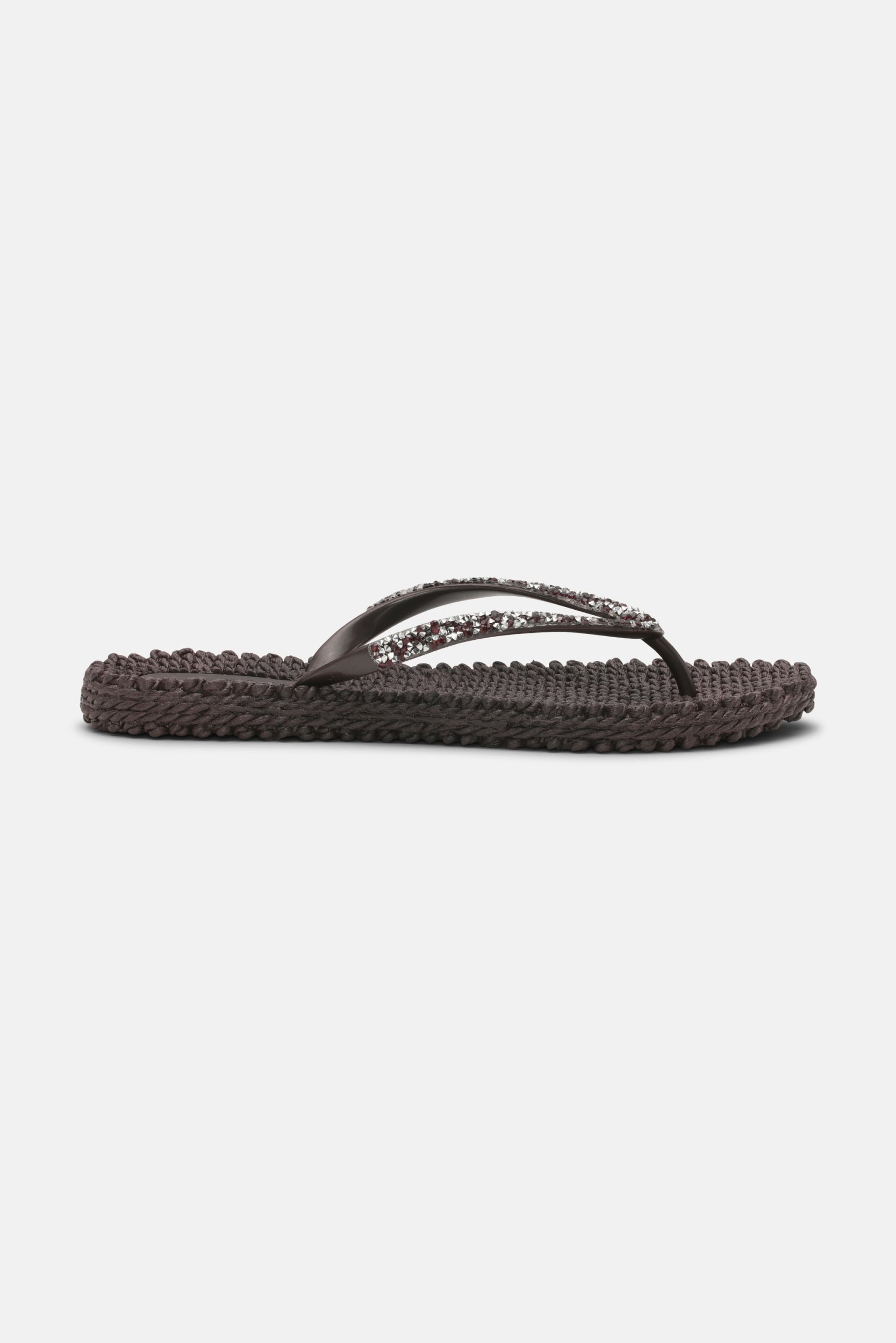 Slippers met glitter CHEERFUL03G - 540 Prune | Prune | Flip Flop | Ilse Jacobsen