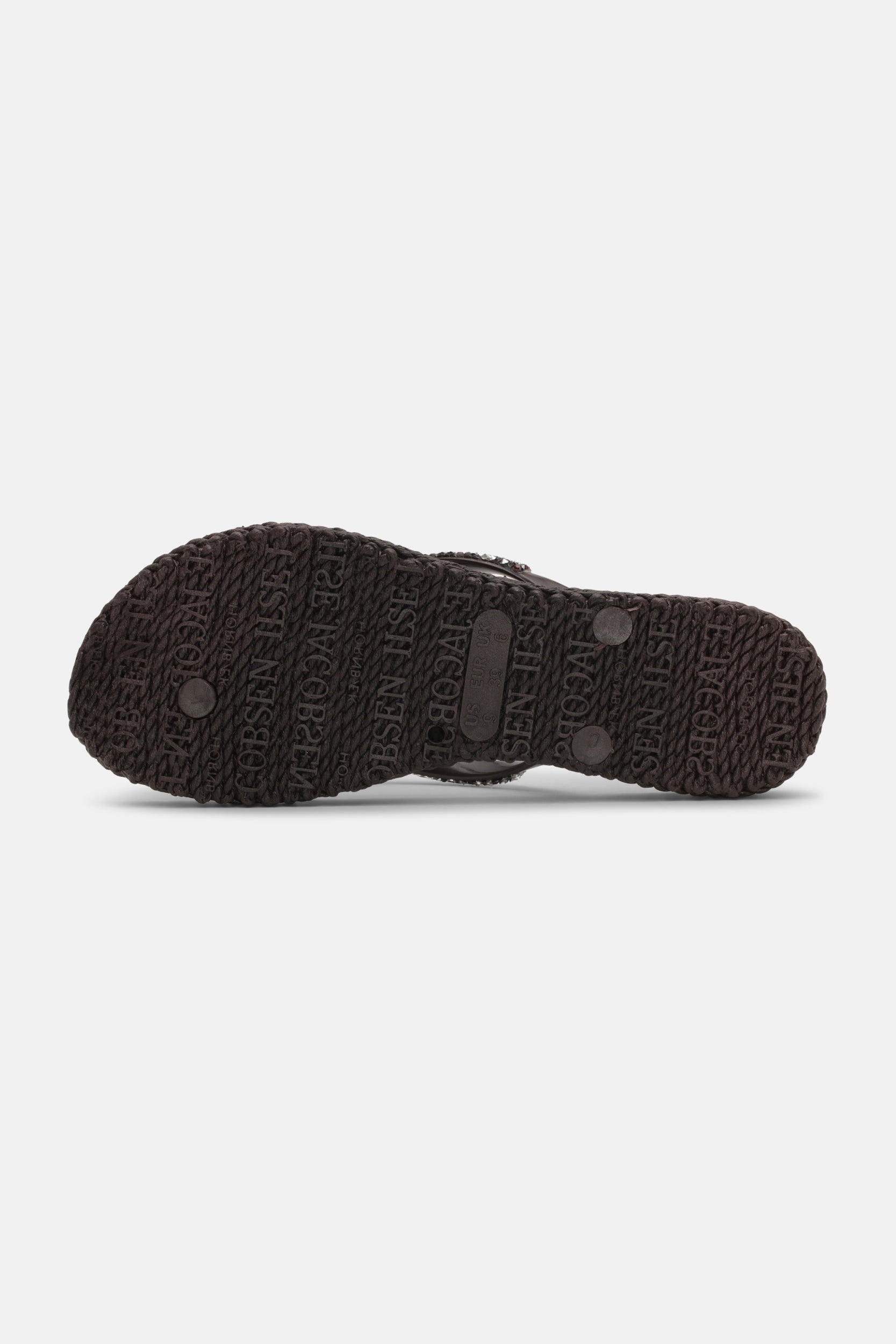 Slippers met glitter CHEERFUL03G - 540 Prune | Prune | Flip Flop | Ilse Jacobsen