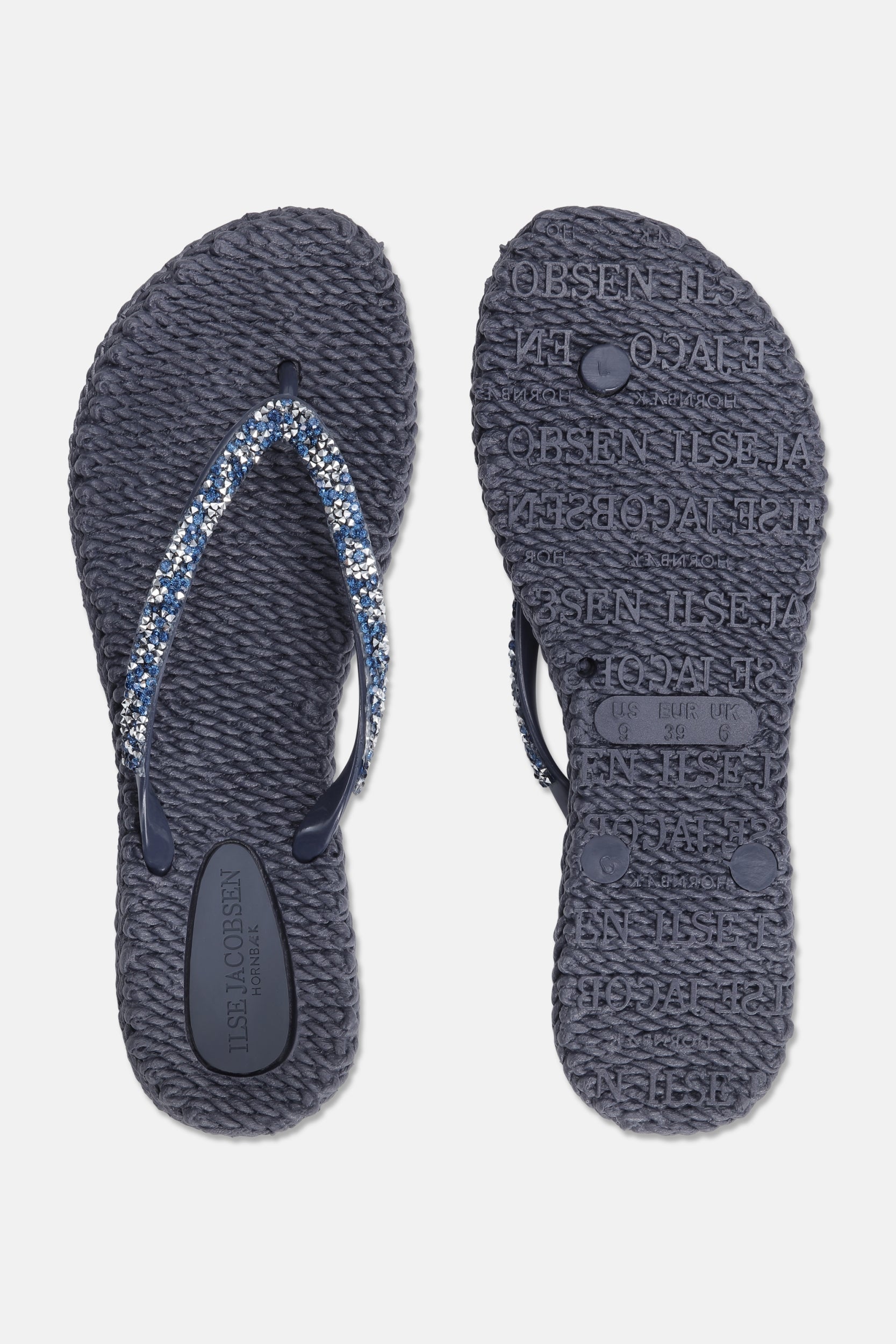 Slippers met glitter CHEERFUL03G - 604 Ombre Blue | Ombre Blue | Flip Flop | Ilse Jacobsen