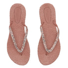 Slippers met glitter CHEERFUL03G | Misty Rose | Flip Flop | Ilse Jacobsen