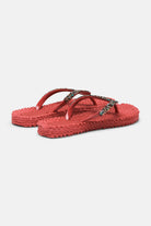 Slippers met multi kleur strass steen CHEERFUL03M | Baked Apple | Shoes | Ilse Jacobsen