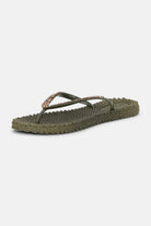 Slippers met multi kleur strass steen CHEERFUL03M | Army | Shoes | Ilse Jacobsen
