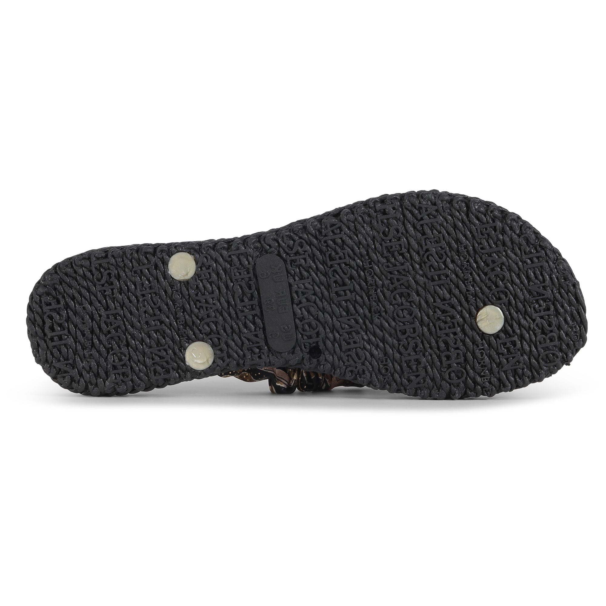 Slippers met stoffen band CHEERFUL05 - 001 Black | Black