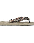 Slippers met stoffen band CHEERFUL05 - 780 Platin | Platin | Flip Flop | Ilse Jacobsen