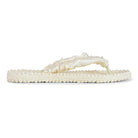 Slippers met satijnen band CHEERFUL06 | Winter White | Flip Flop | Ilse Jacobsen
