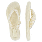 Slippers met satijnen band CHEERFUL06 | Winter White | Flip Flop | Ilse Jacobsen