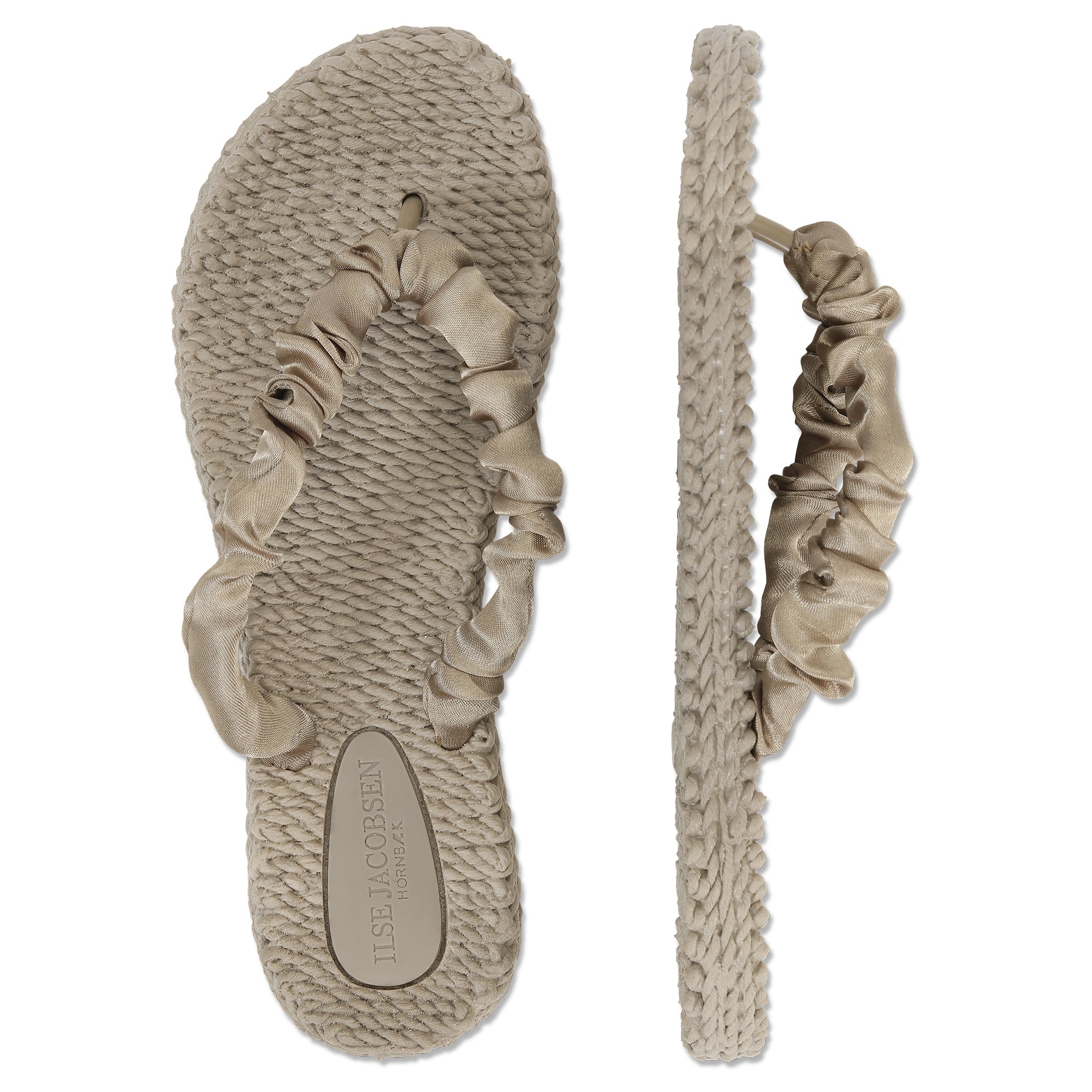 Slippers met satijnen band CHEERFUL06 - 157 Incense | Incense | Flip Flop | Ilse Jacobsen
