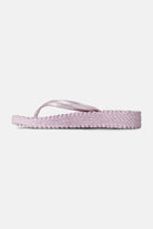 Slippers met lichte plateauzool CHEERFUL13 | Mauv Shadows | Flip Flop | Ilse Jacobsen