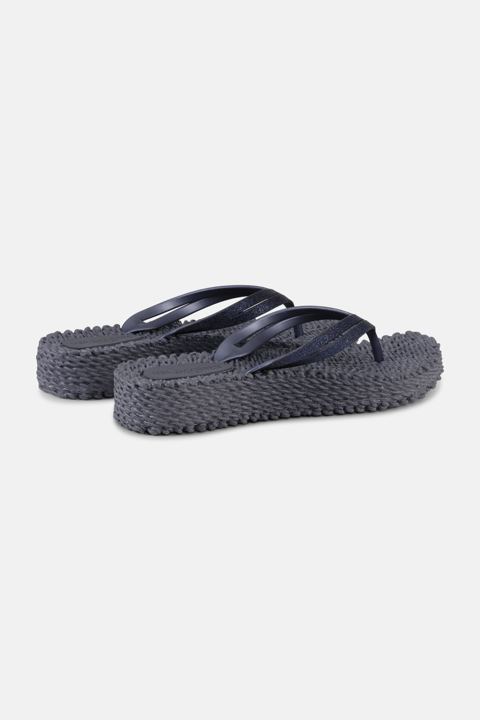 Slippers met lichte plateauzool CHEERFUL13 - 604 Ombre Blue | Ombre Blue | Flip Flop | Ilse Jacobsen
