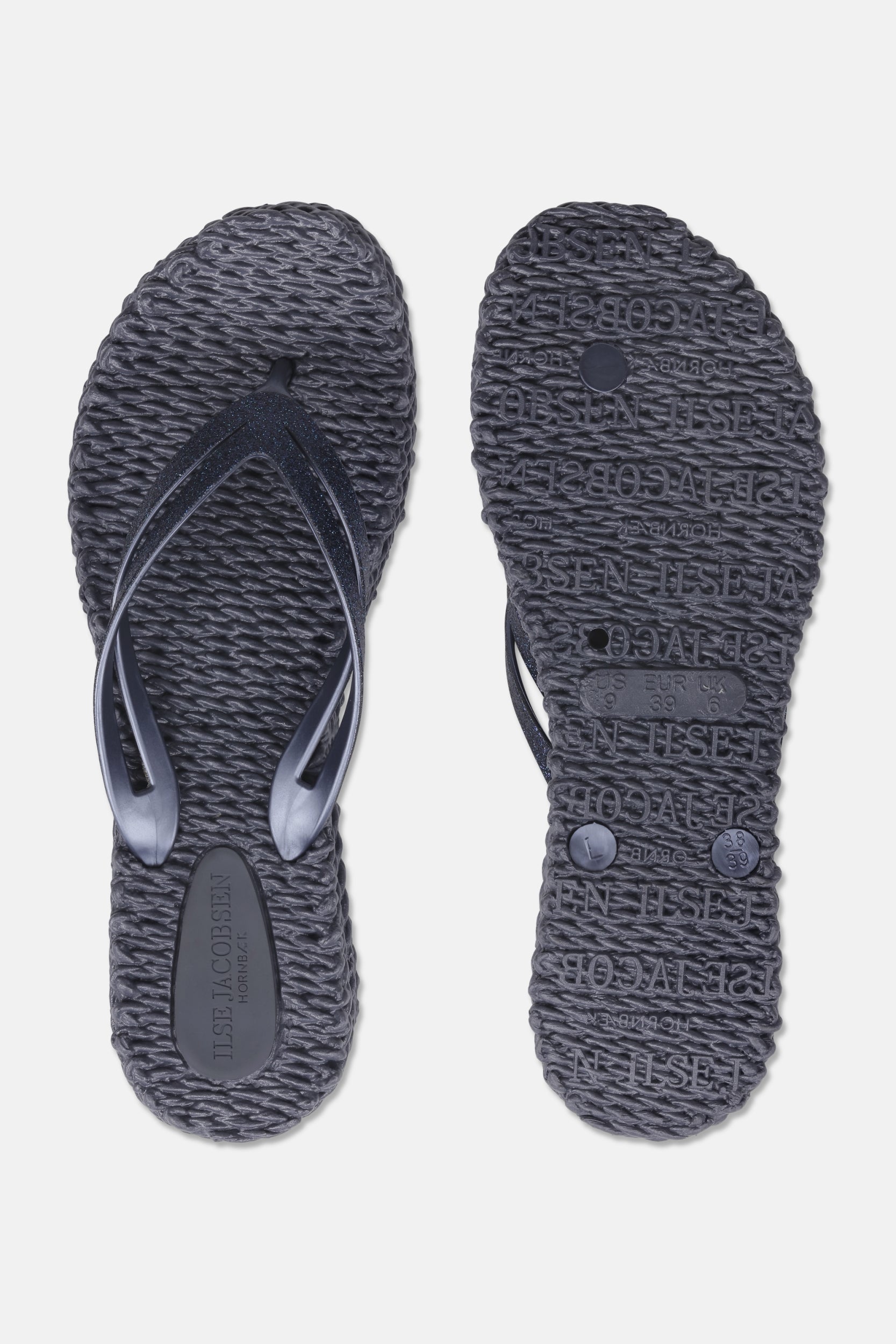 Slippers met lichte plateauzool CHEERFUL13 - 604 Ombre Blue | Ombre Blue | Flip Flop | Ilse Jacobsen